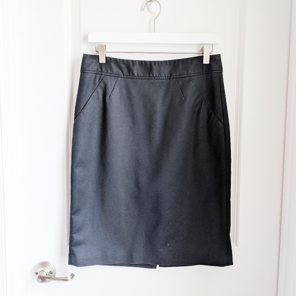Banana Republic Classic Pencil Skirt Black 6